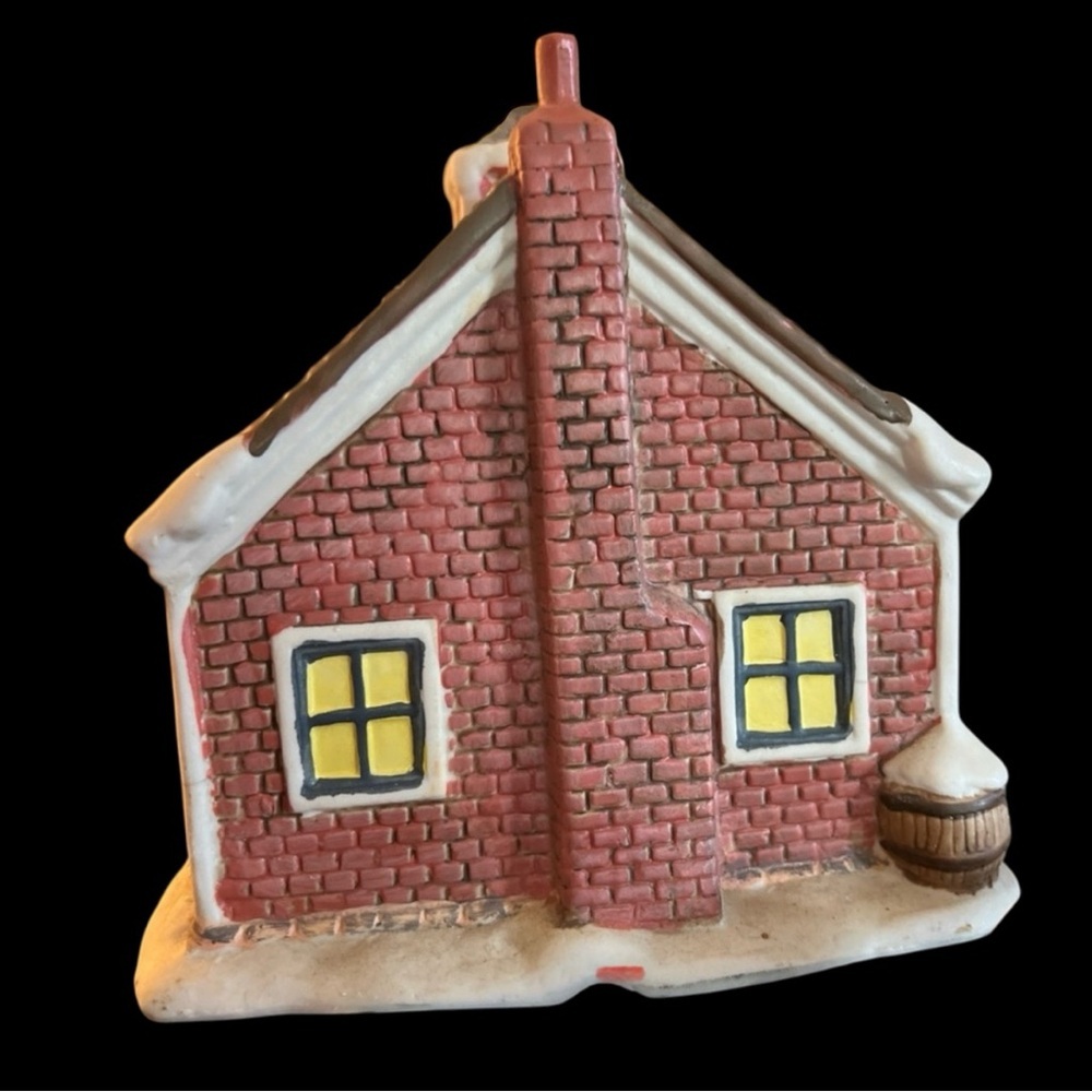 Vintage American Greetings Ingleby Village School House in Box Christmas 1990’s - Picture 13 of 14